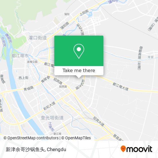 新津余哥沙锅鱼头 map