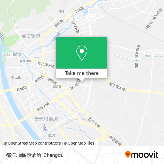 都江堰临康诊所 map