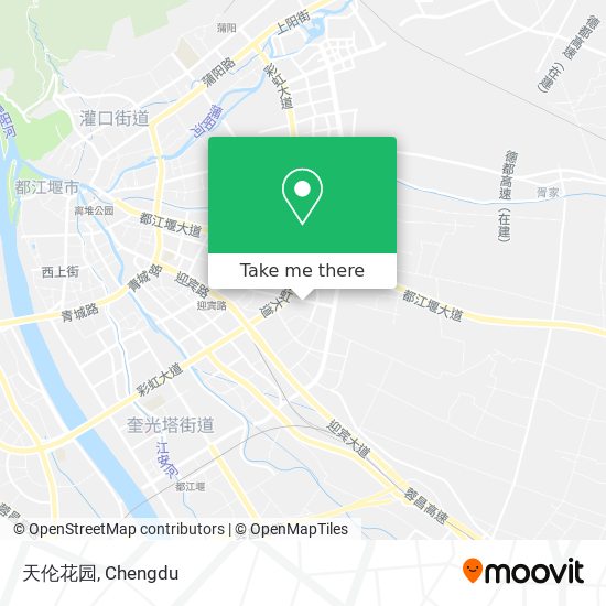 天伦花园 map