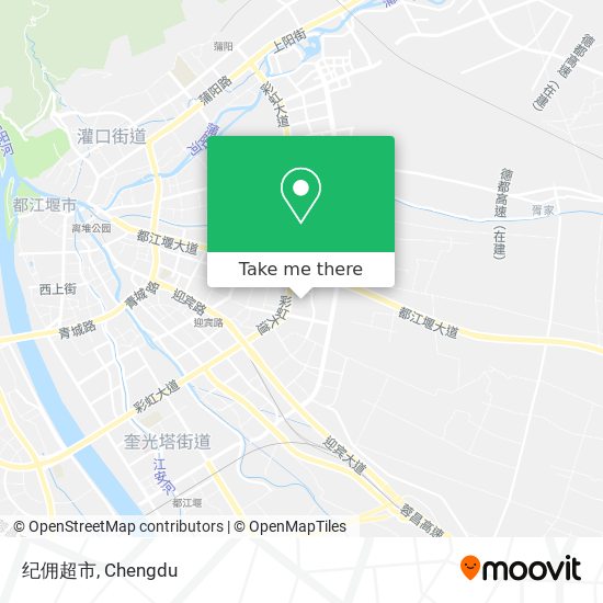 纪佣超市 map