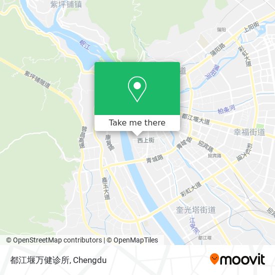 都江堰万健诊所 map