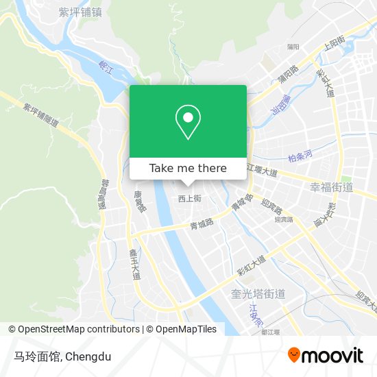 马玲面馆 map