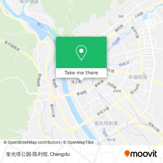 奎光塔公园-陈列馆 map