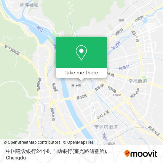 中国建设银行24小时自助银行(奎光路储蓄所) map