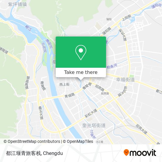 都江堰青旅客栈 map
