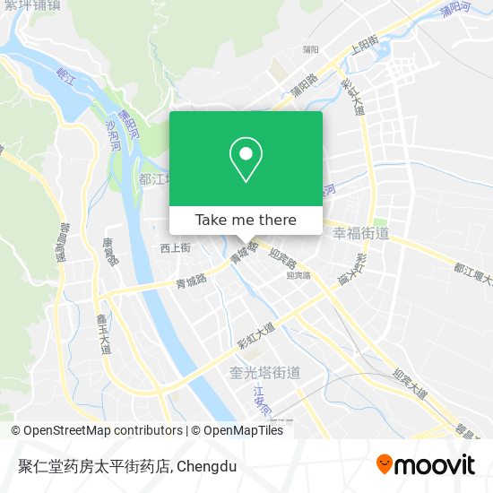 聚仁堂药房太平街药店 map
