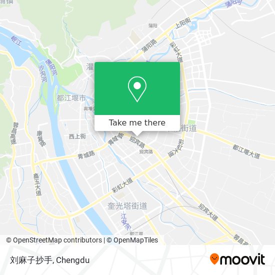 刘麻子抄手 map