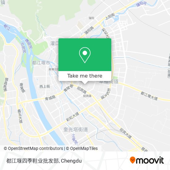 都江堰四季鞋业批发部 map