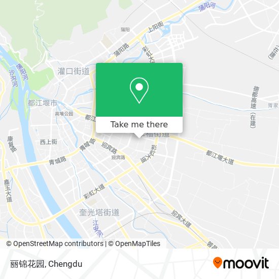 丽锦花园 map