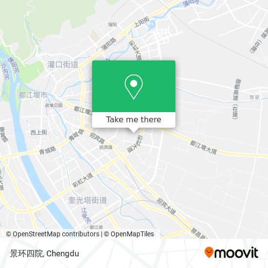 景环四院 map