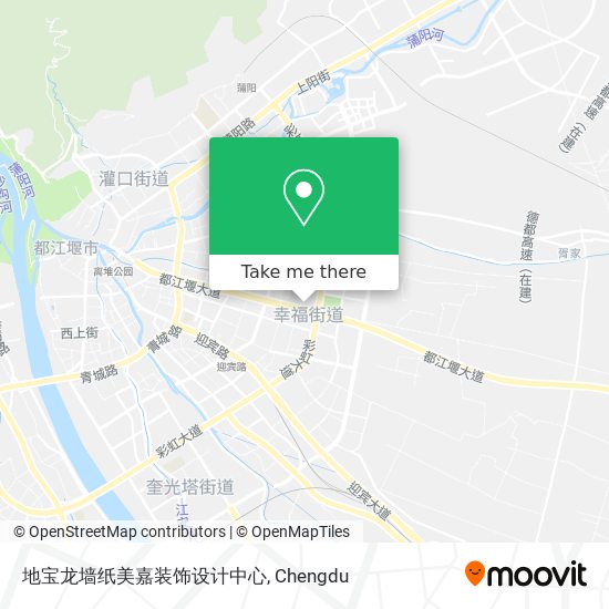 地宝龙墙纸美嘉装饰设计中心 map