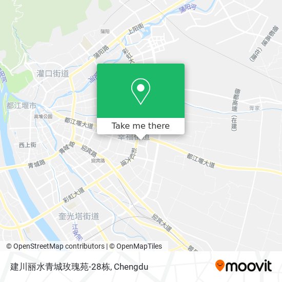 建川丽水青城玫瑰苑-28栋 map
