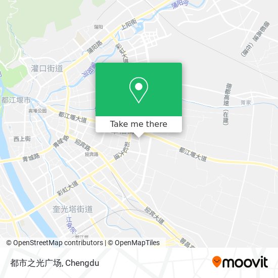 都市之光广场 map