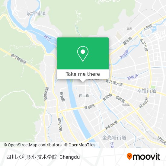 四川水利职业技术学院 map