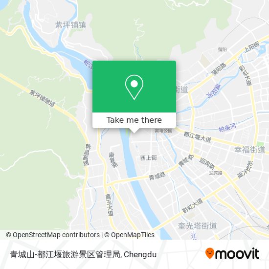 青城山-都江堰旅游景区管理局 map