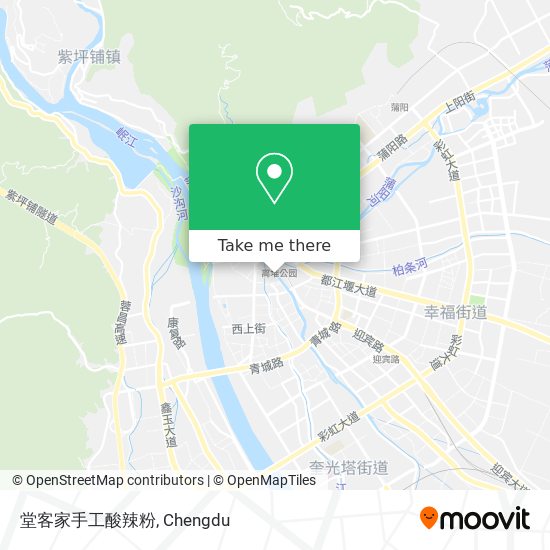 堂客家手工酸辣粉 map