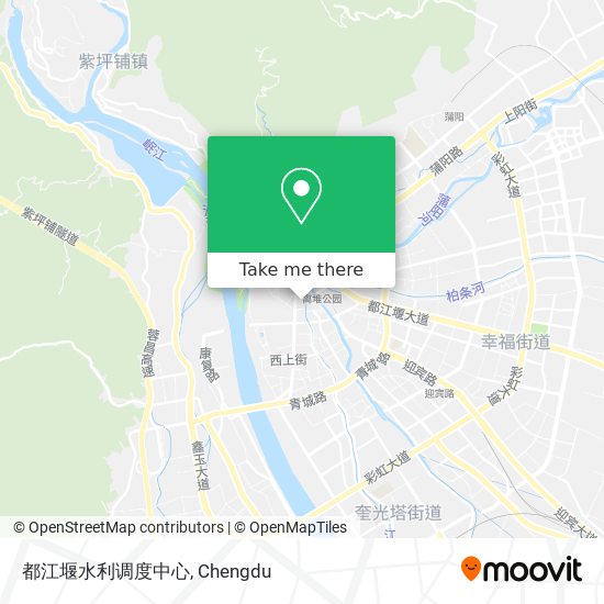 都江堰水利调度中心 map