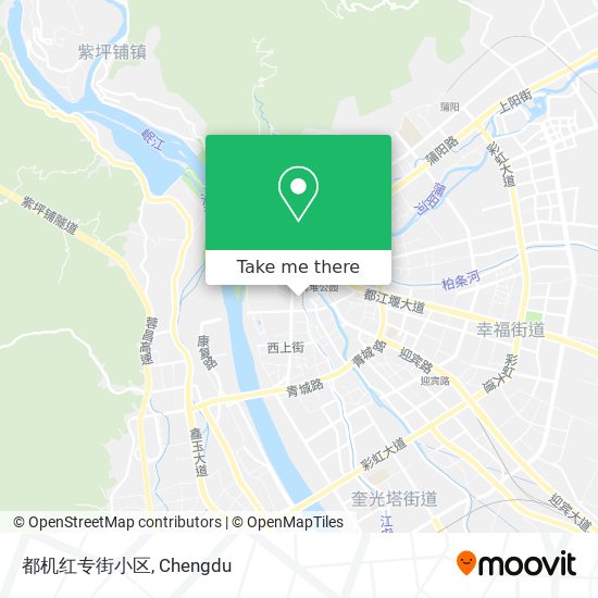 都机红专街小区 map