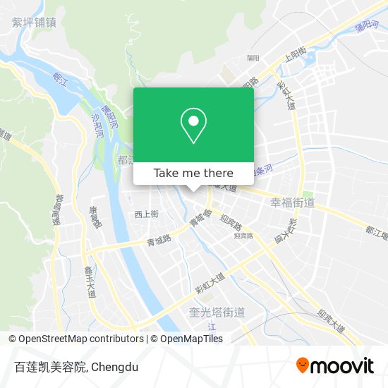 百莲凯美容院 map
