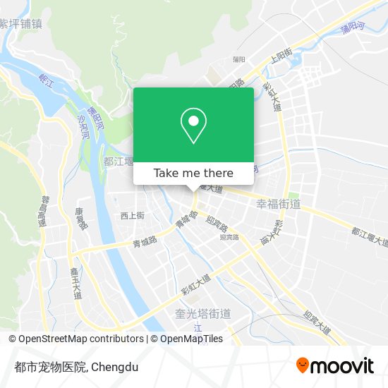 都市宠物医院 map
