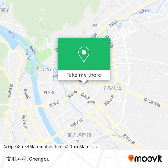 友町寿司 map