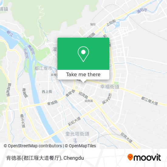 肯德基(都江堰大道餐厅) map