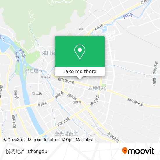 悦房地产 map