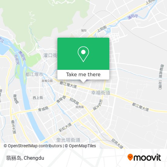翡丽岛 map