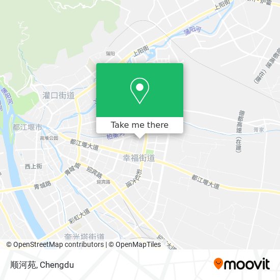 顺河苑 map