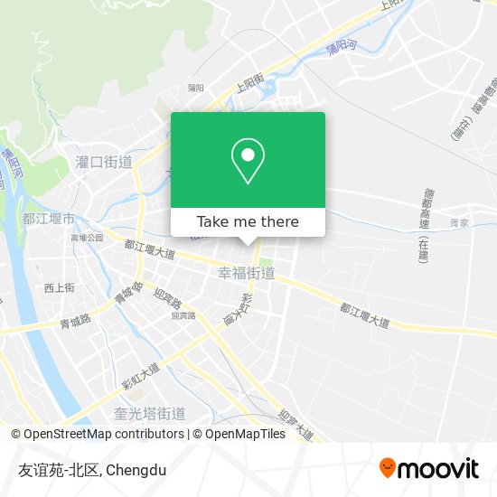 友谊苑-北区 map