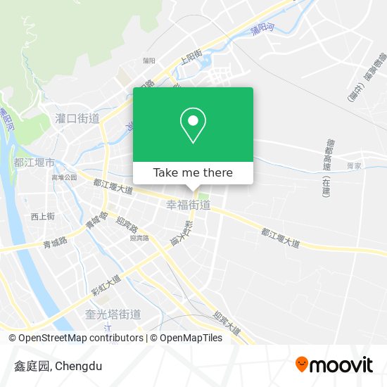 鑫庭园 map