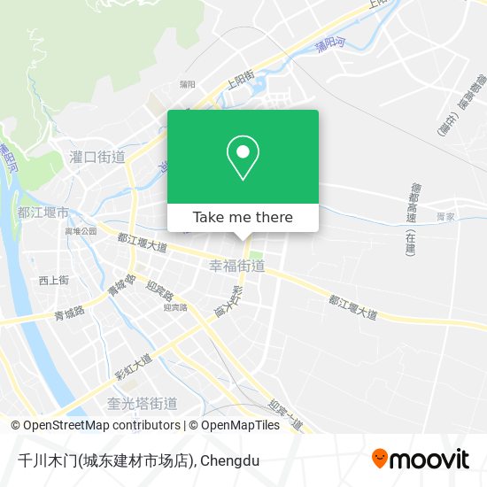 千川木门(城东建材市场店) map