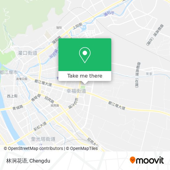 林涧花语 map