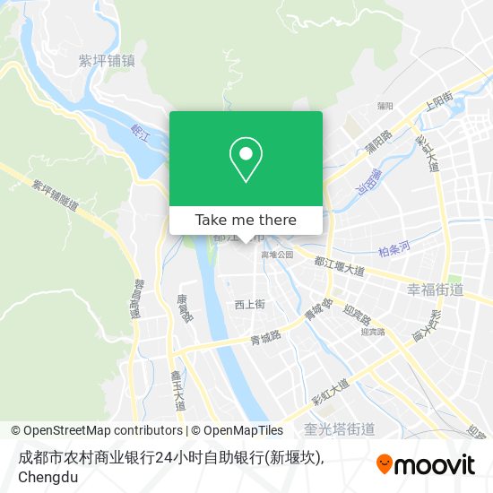 成都市农村商业银行24小时自助银行(新堰坎) map