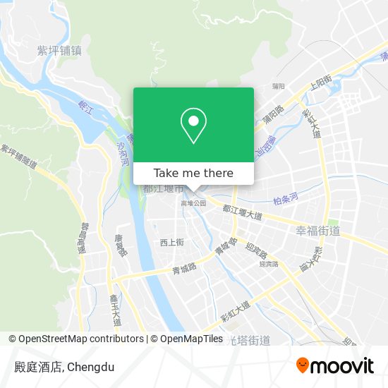 殿庭酒店 map