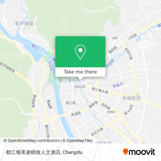 都江堰美凌精致人文酒店 map