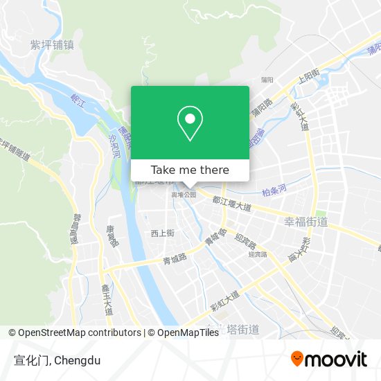 宣化门 map