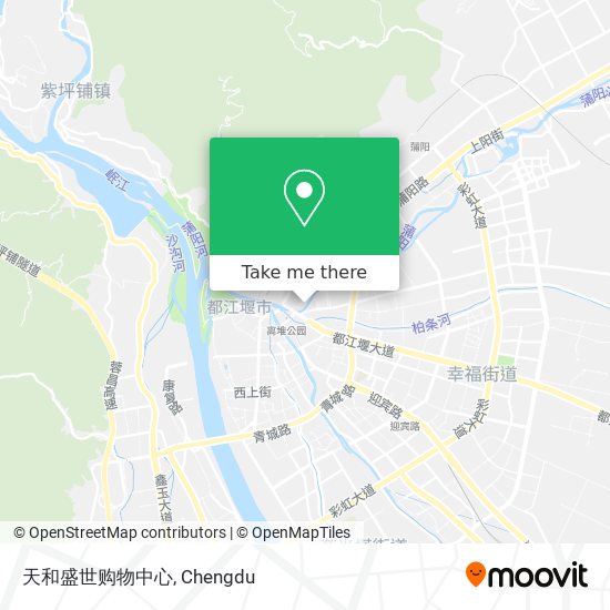 天和盛世购物中心 map