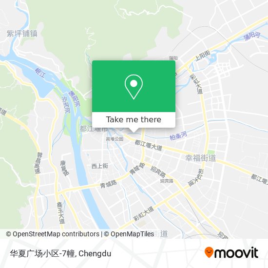 华夏广场小区-7幢 map