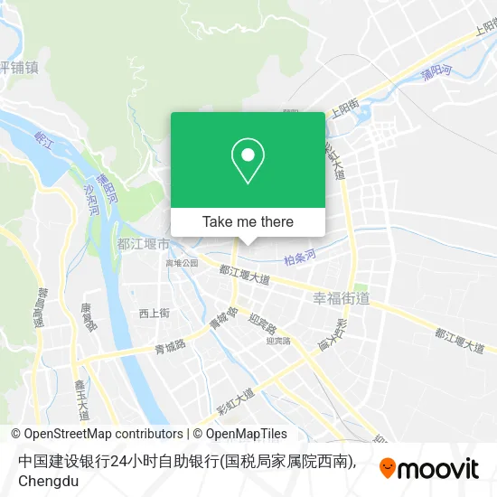 中国建设银行24小时自助银行(国税局家属院西南) map