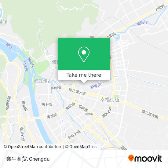 鑫生商贸 map