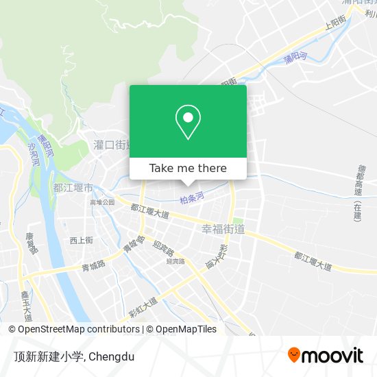 顶新新建小学 map