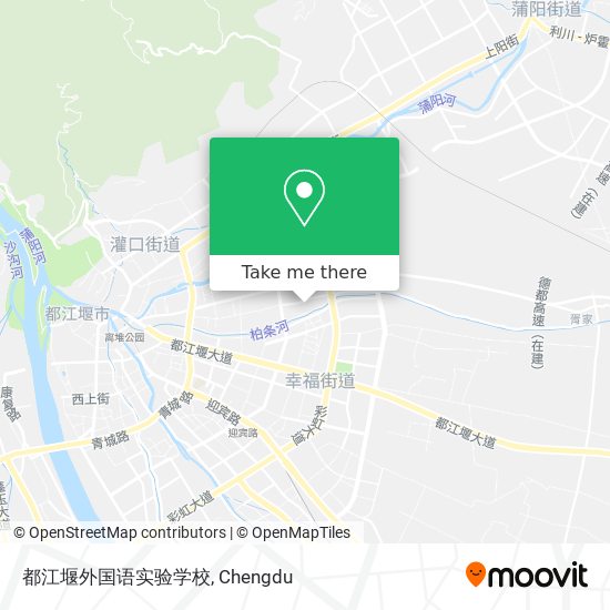 都江堰外国语实验学校 map