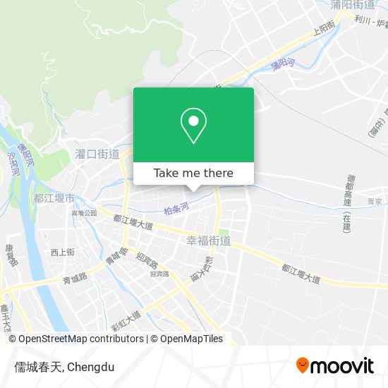 儒城春天 map