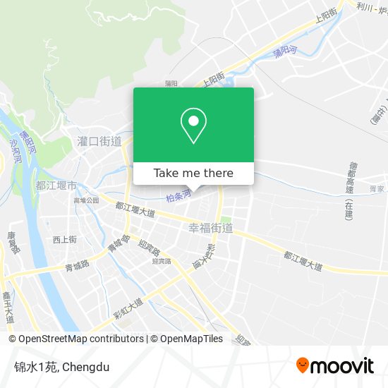 锦水1苑 map