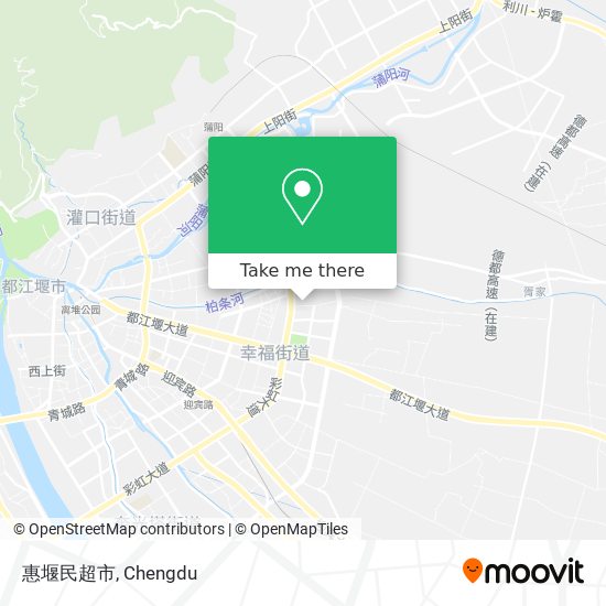 惠堰民超市 map