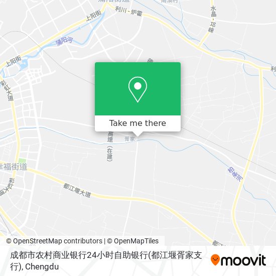 成都市农村商业银行24小时自助银行(都江堰胥家支行) map