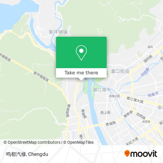 鸣都汽修 map