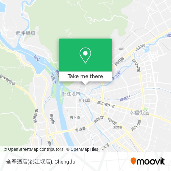 全季酒店(都江堰店) map