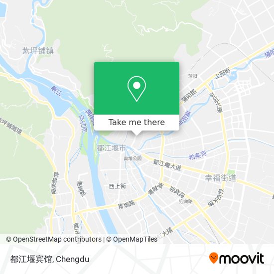 都江堰宾馆 map